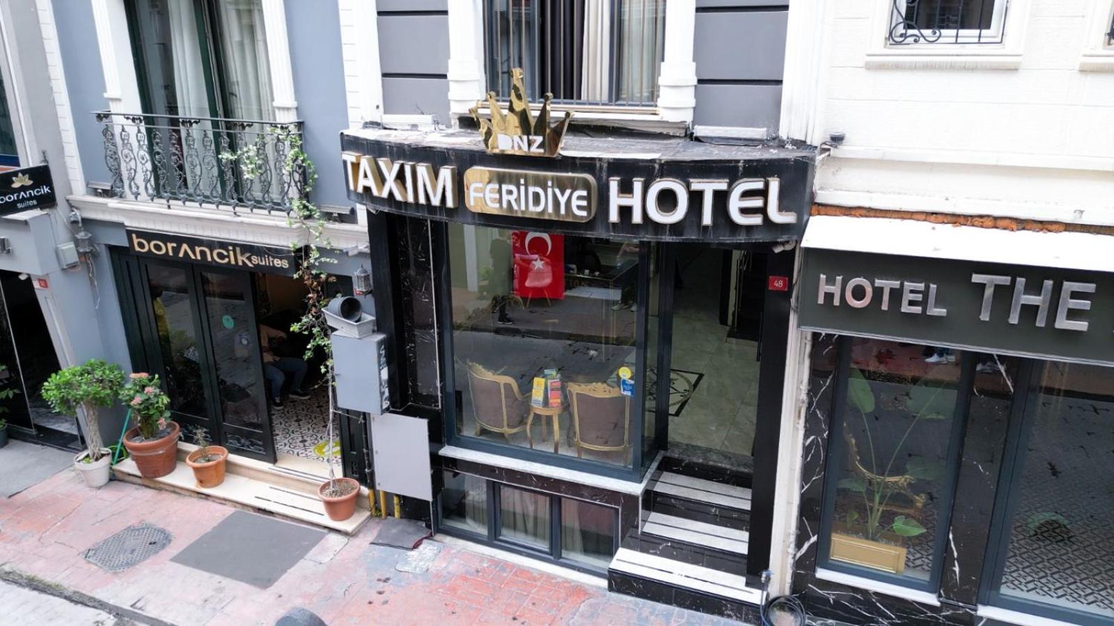 Dnz Taxim Feridiye Hotel Istanbul Bagian luar foto